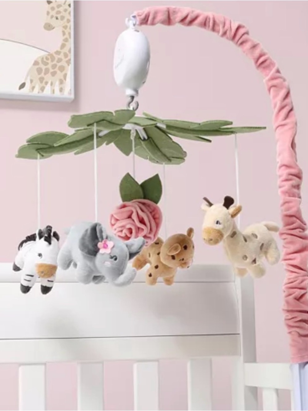 Wildest Dreams Pink Musical Crib Mobile - Picture 6 of 6